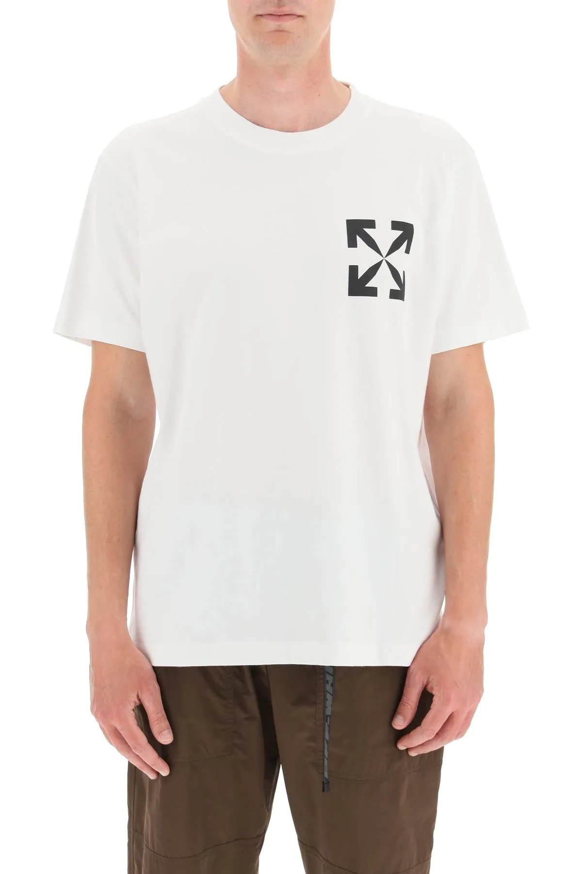 Off-White Logo Printed Crewneck T-Shirt