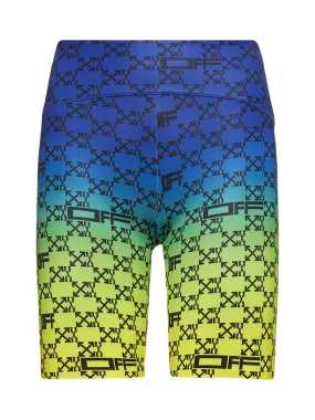 Off-White Monogram-Printed Stretch Cycling Shorts