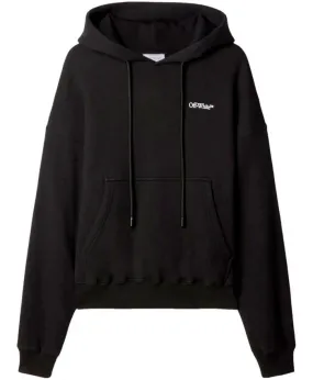 Off-White  |Street Style Long Sleeves Oversized Logo Hoodies