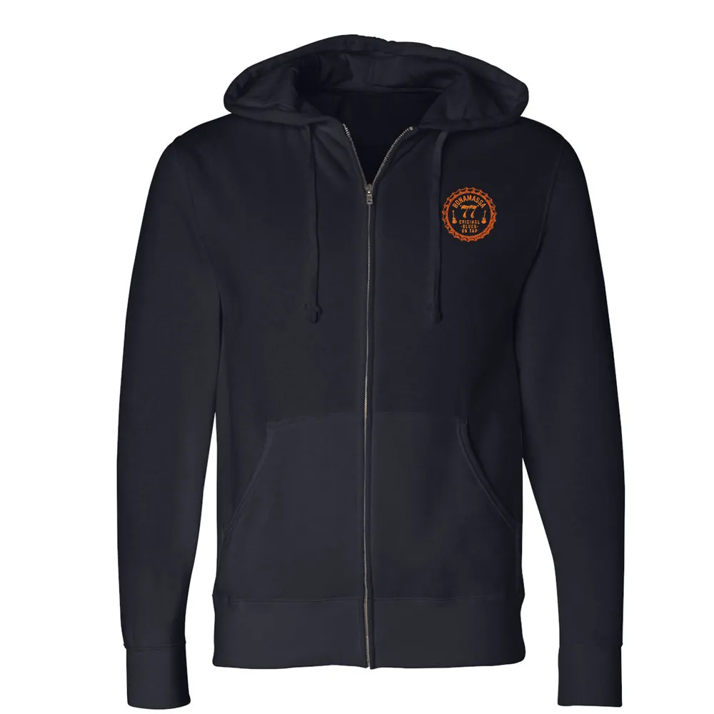 Original Blues on Tap Zip-Up Hoodie (Unisex)