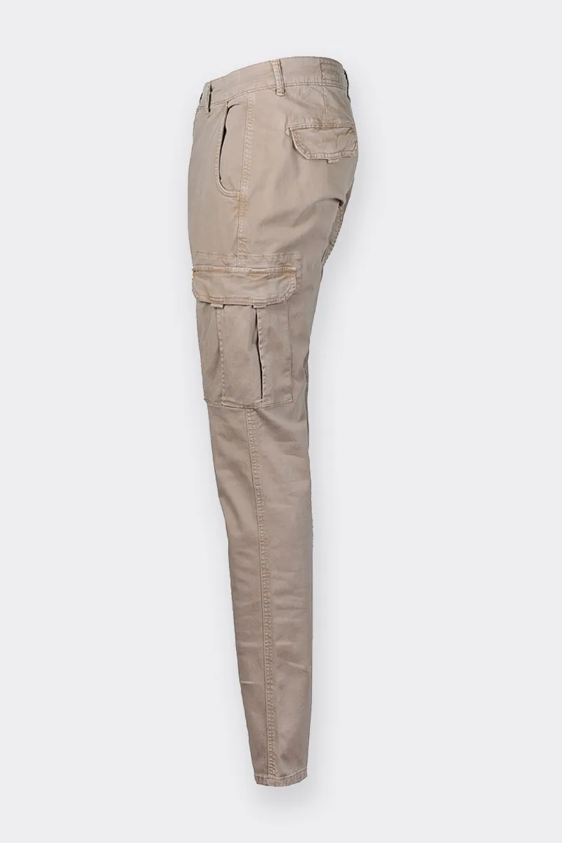 PANTALONE CARGO BEIGE