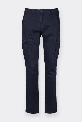 PANTALONE CARGO BLU NAVY