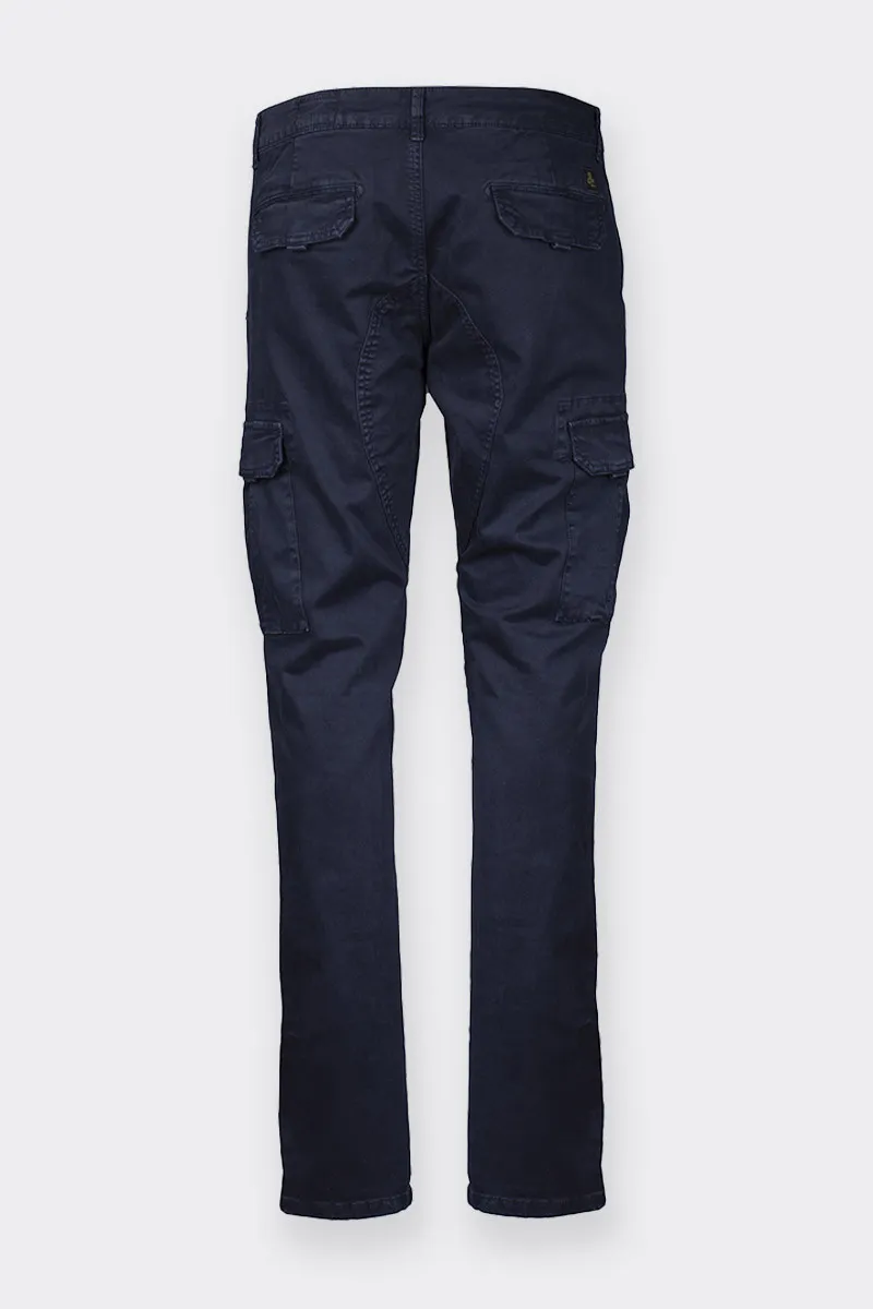 PANTALONE CARGO BLU NAVY