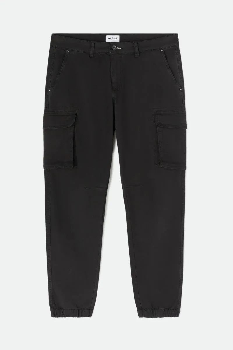 Pantaloni cargo uomo Nero