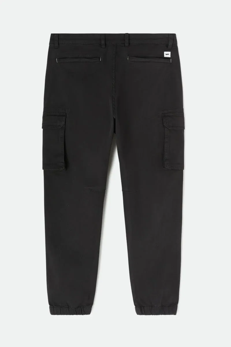 Pantaloni cargo uomo Nero