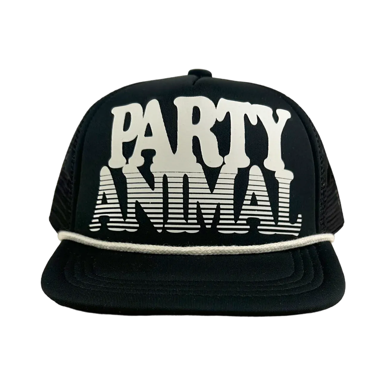 PARTY ANIMAL TRUCKER  HAT | BLACK