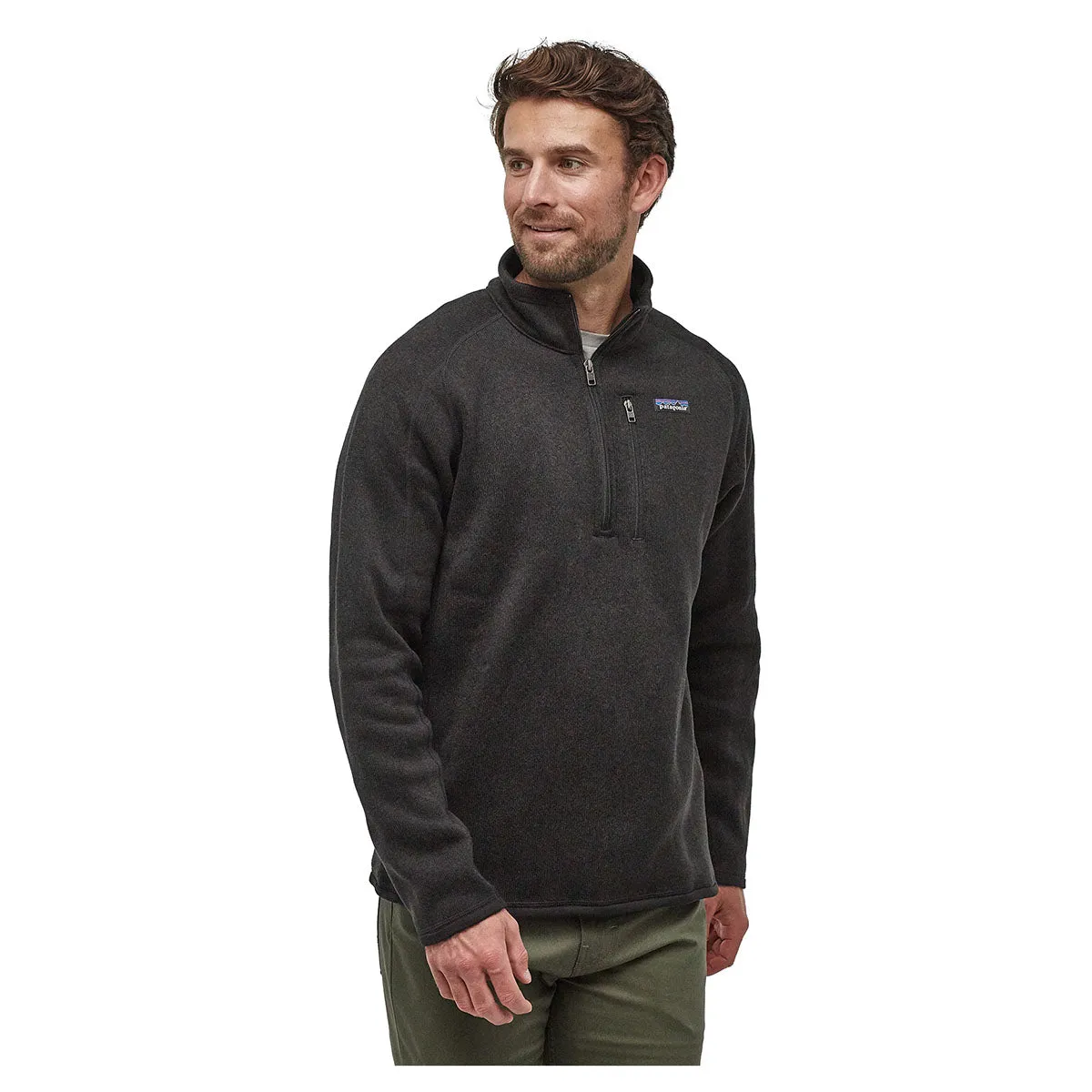 Patagonia Men's Better Sweater 1/4 Zip Fleece - Black