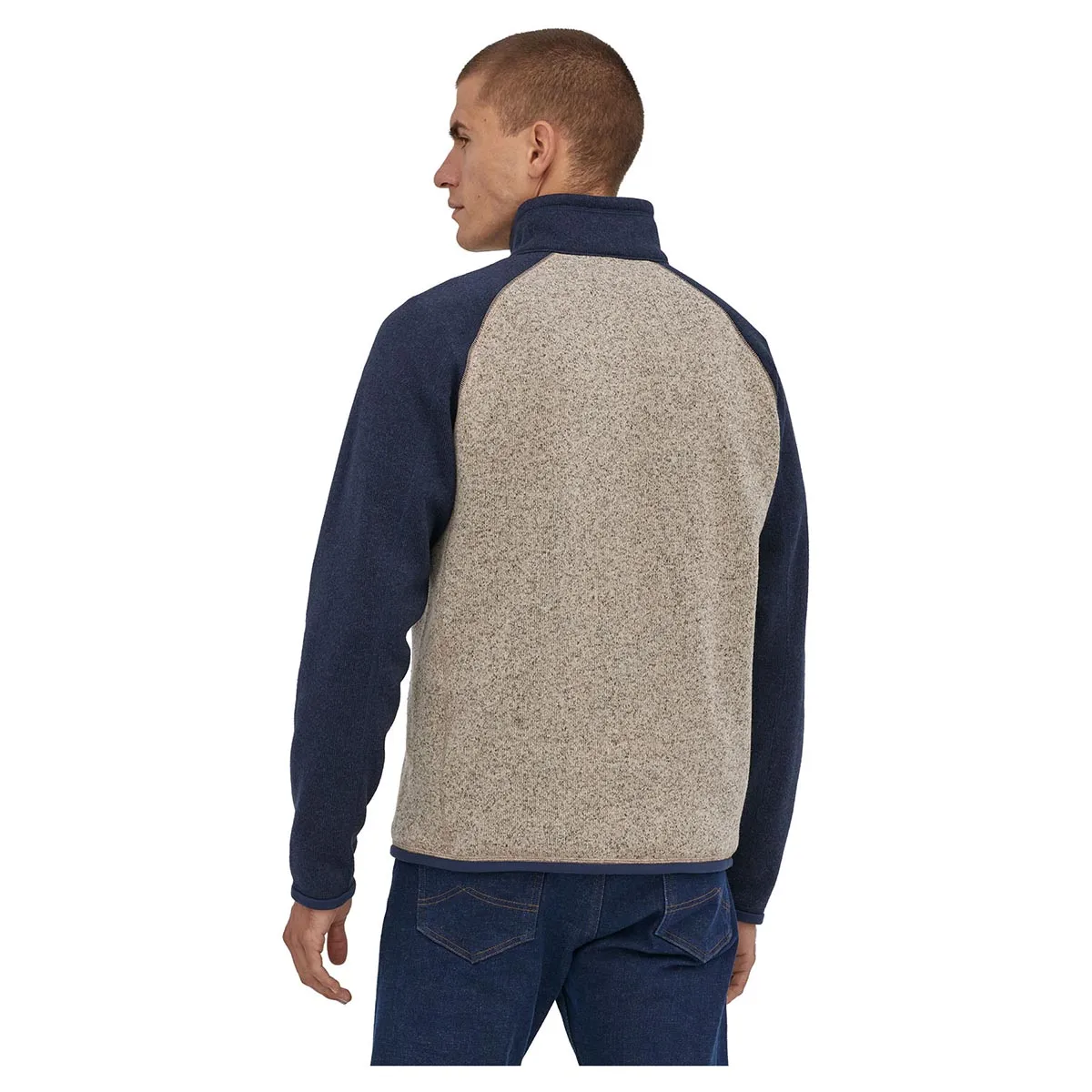 Patagonia Men's Better Sweater 1/4 Zip Fleece - Oar Tan