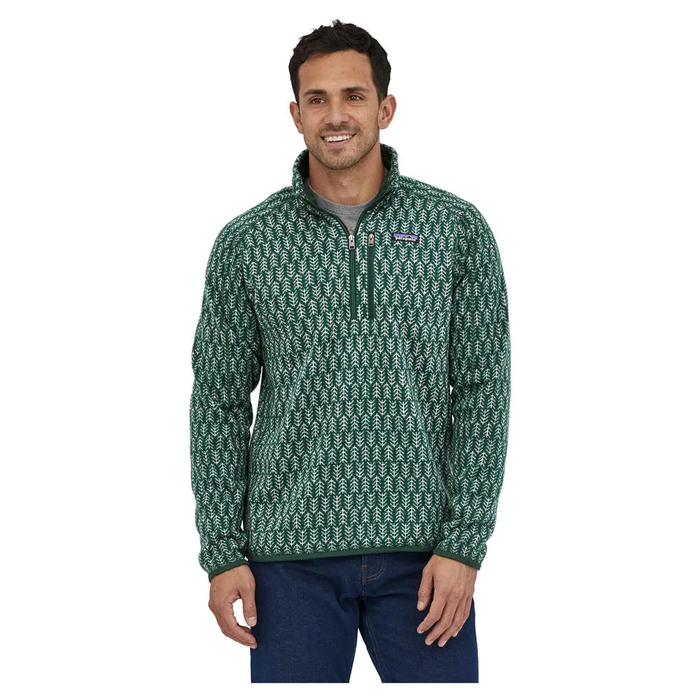 Patagonia Men's Better Sweater 1/4 Zip Fleece - PINO