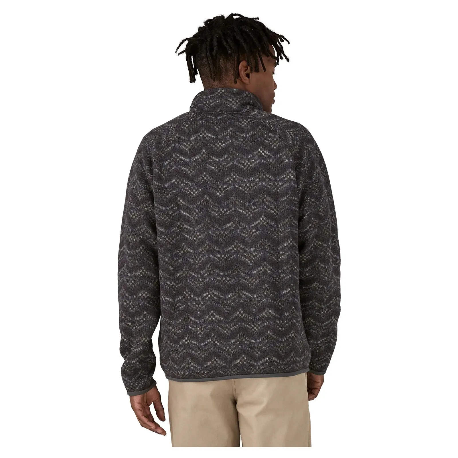 Patagonia Men's Better Sweater 1/4 Zip - Island Escape/Forge Grey