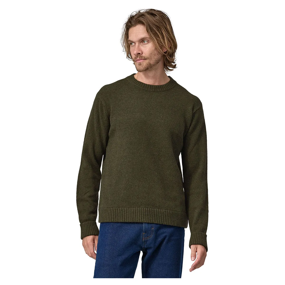 Patagonia Men's Recycled Wool Sweater - Basin Green