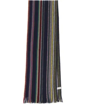 Paul Smith 'Multistripe' Striped Scarf