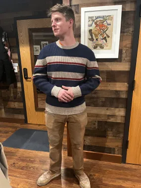 Pendleton PARK STRIPE MERINO SWEATER