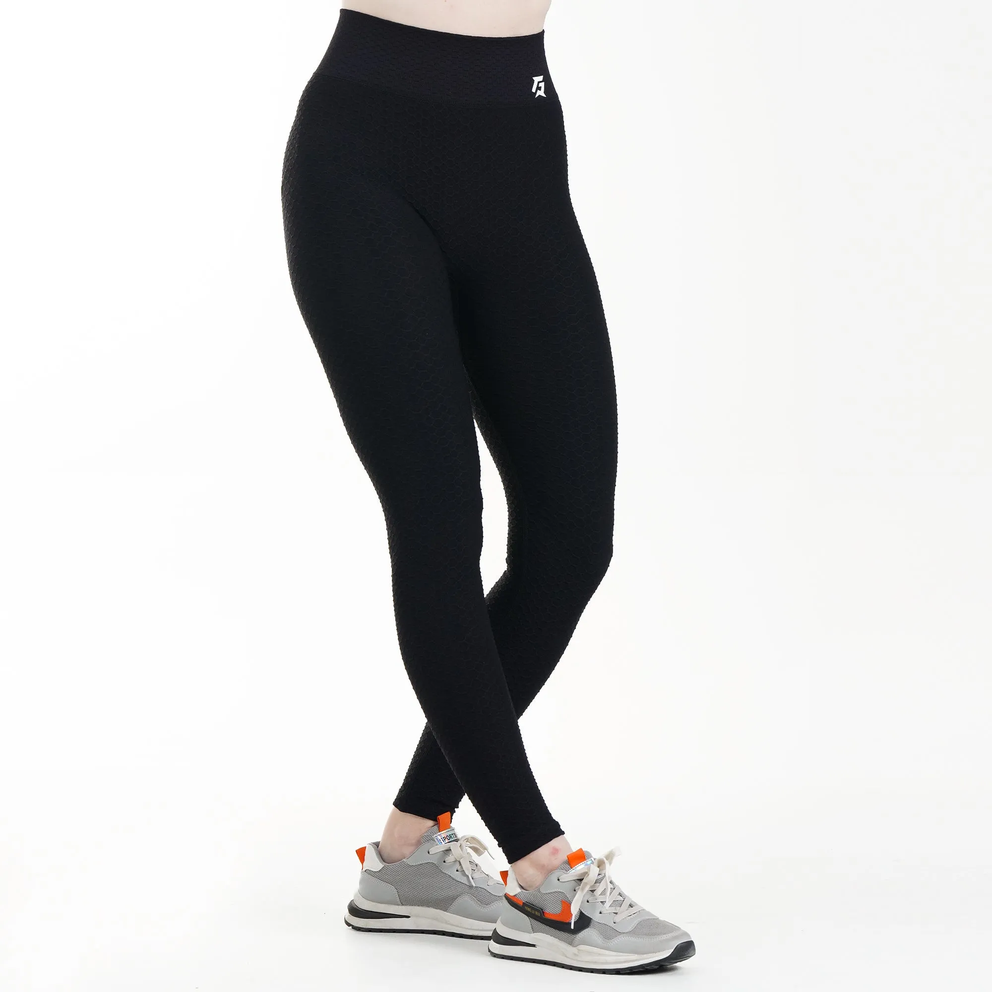 Pentagon Seamless Leggings (Black)