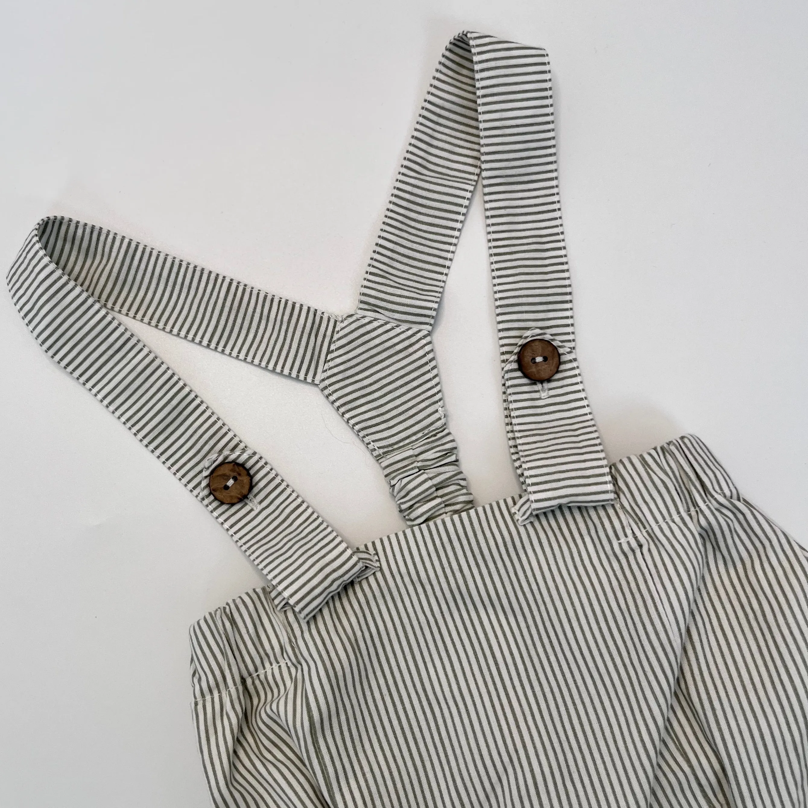 Pepa & Co Stripe Romper: 6 Months