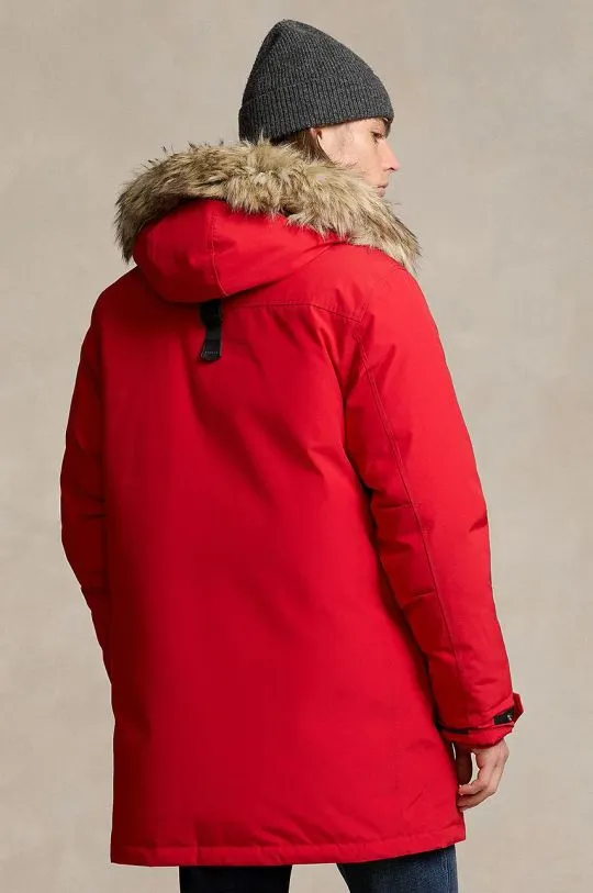 Polo Ralph Lauren down jacket men's red color 710940235