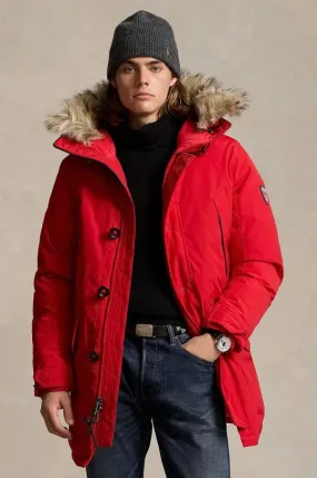 Polo Ralph Lauren down jacket men's red color 710940235