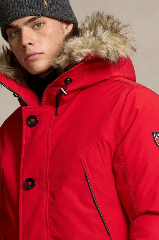 Polo Ralph Lauren down jacket men's red color 710940235