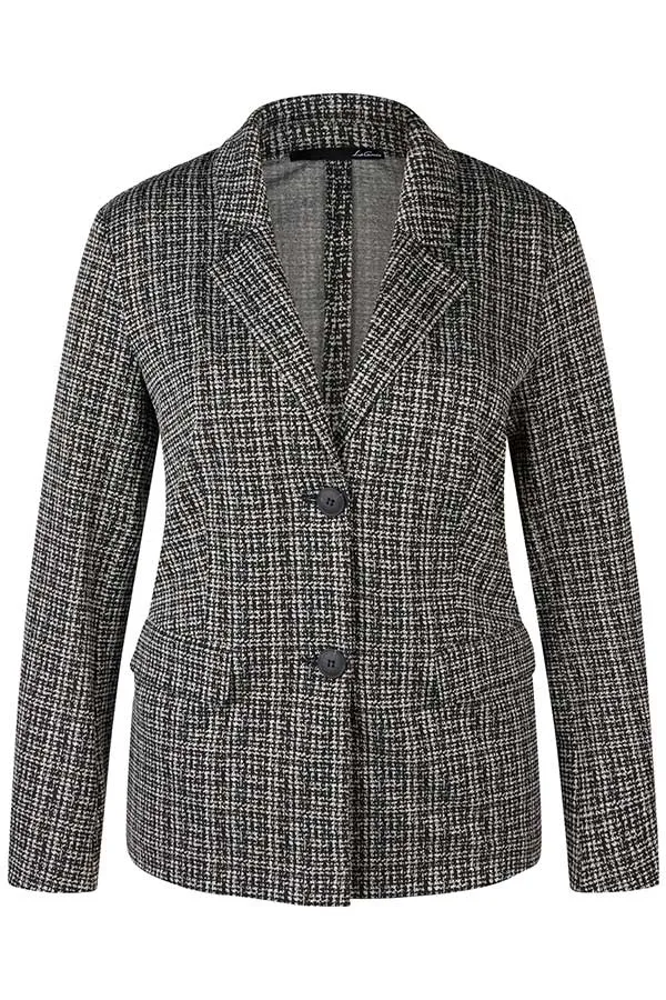 Rabe & LecomteBLACK TWEED-LIKE BLAZER