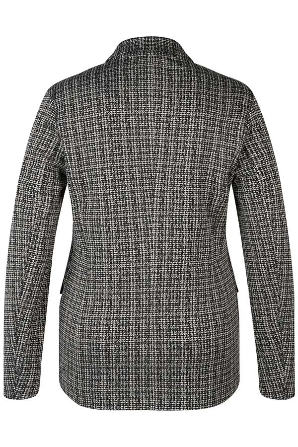 Rabe & LecomteBLACK TWEED-LIKE BLAZER