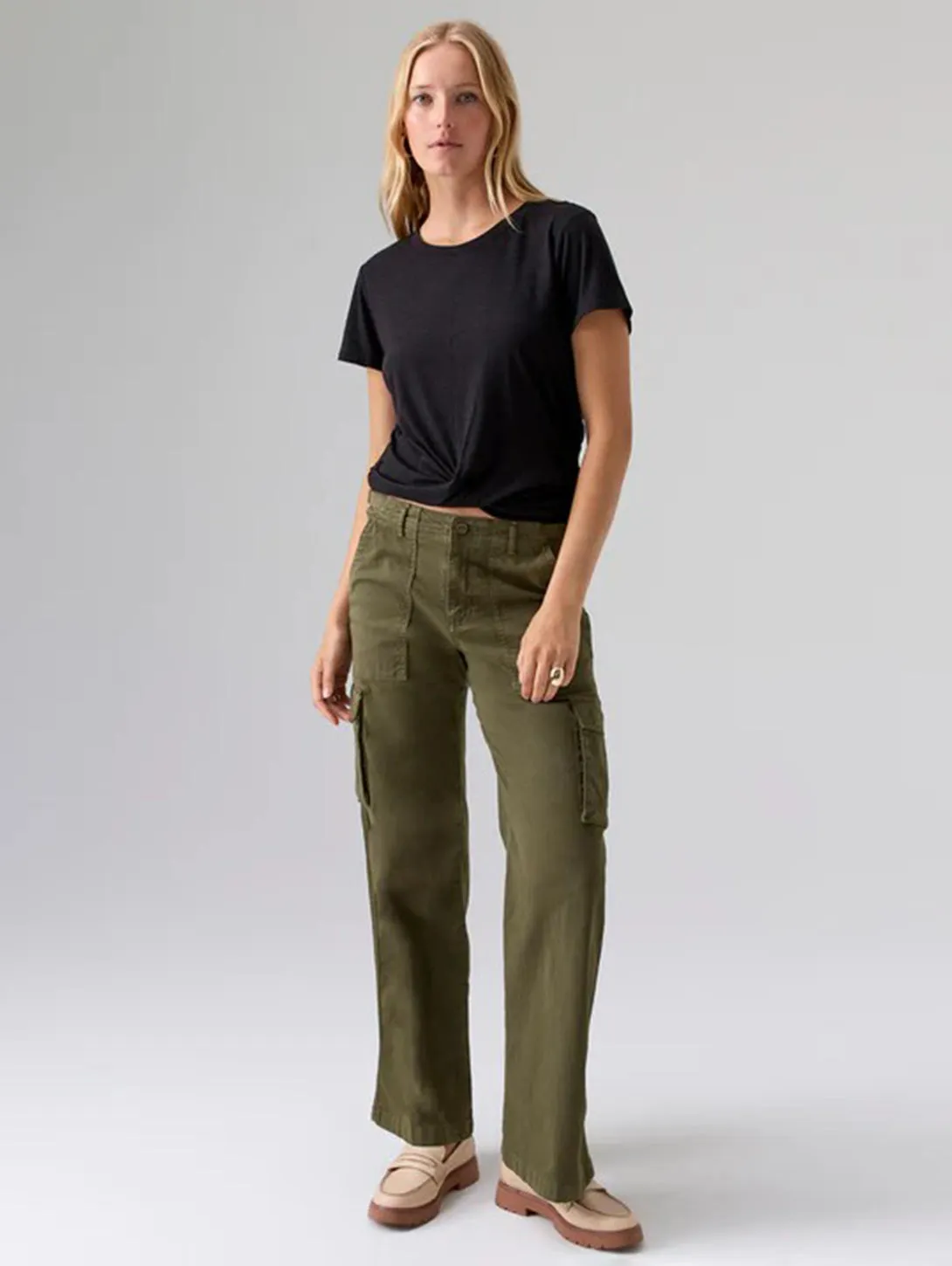 Reissue Cargo Pant - Mossy Green