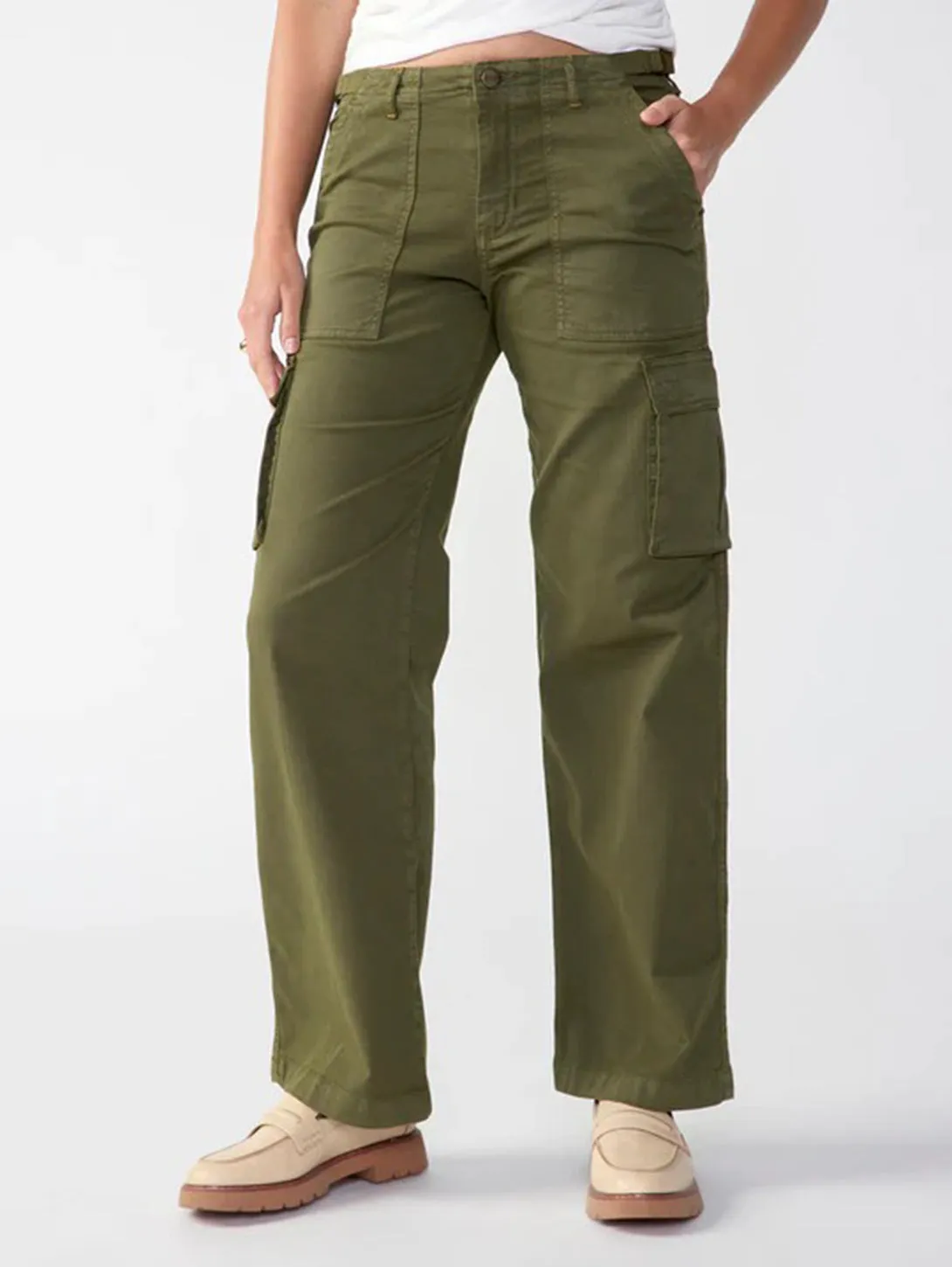 Reissue Cargo Pant - Mossy Green