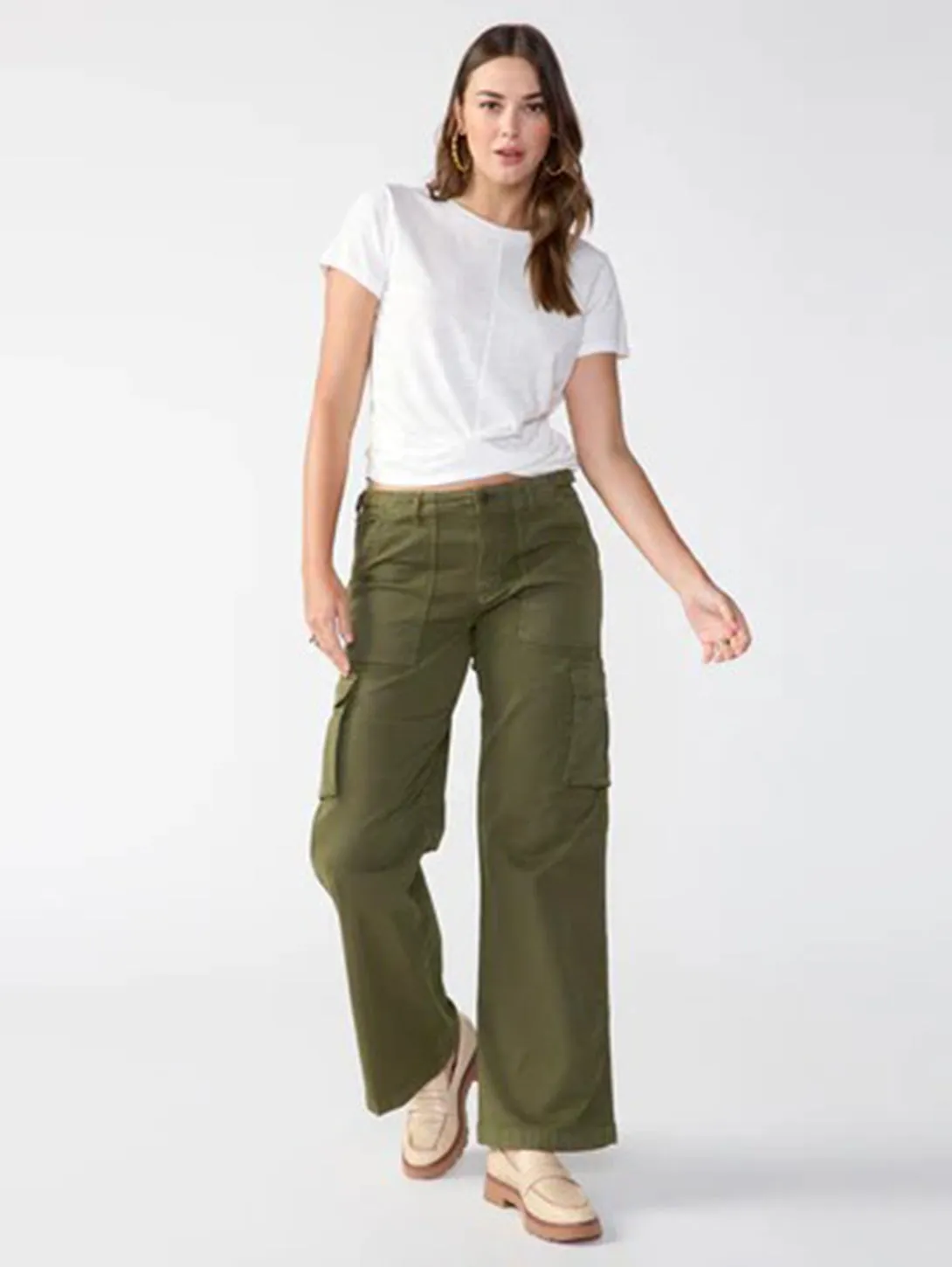 Reissue Cargo Pant - Mossy Green