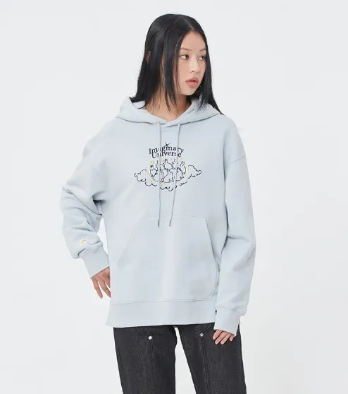 ROMANTIC CROWN  |Unisex Studded Street Style Long Sleeves Cotton Medium