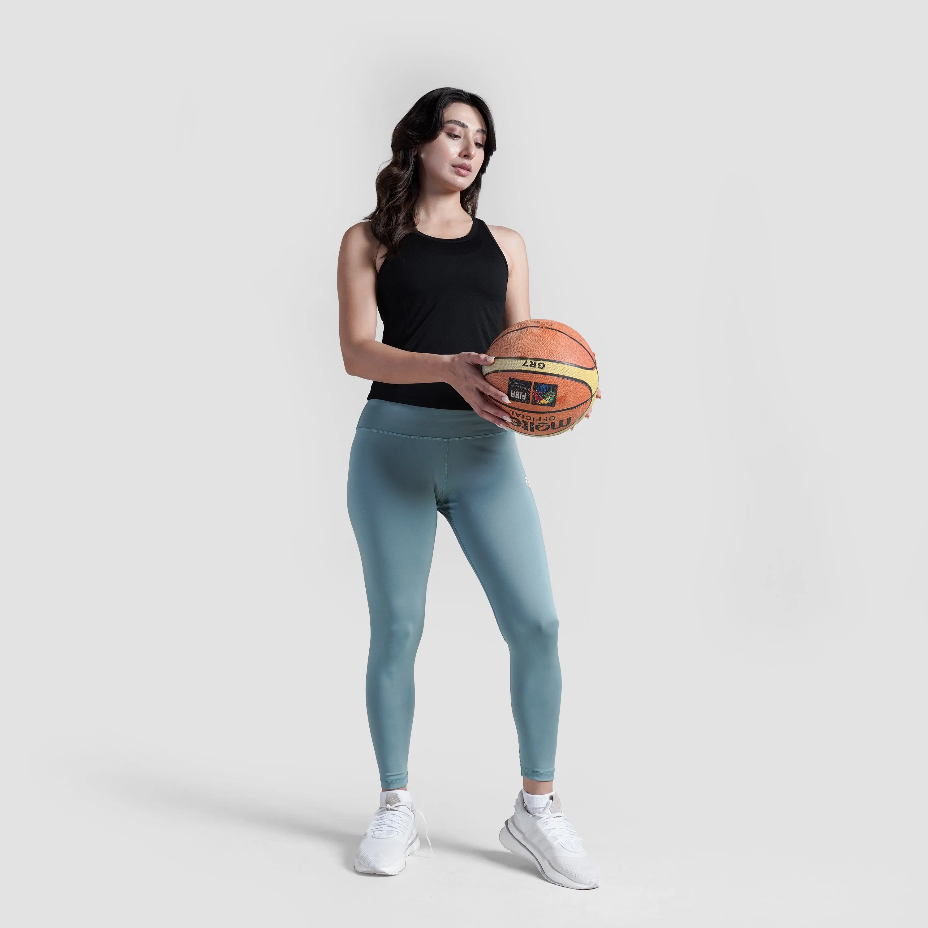 Run Leggings (Aqua Green)