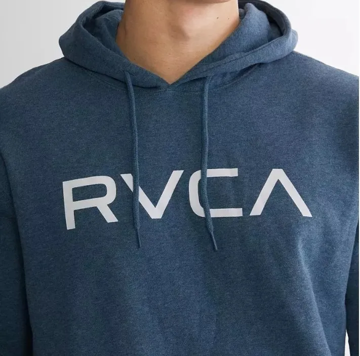 RVCA  |Unisex Street Style Long Sleeves Plain Oversized Logo