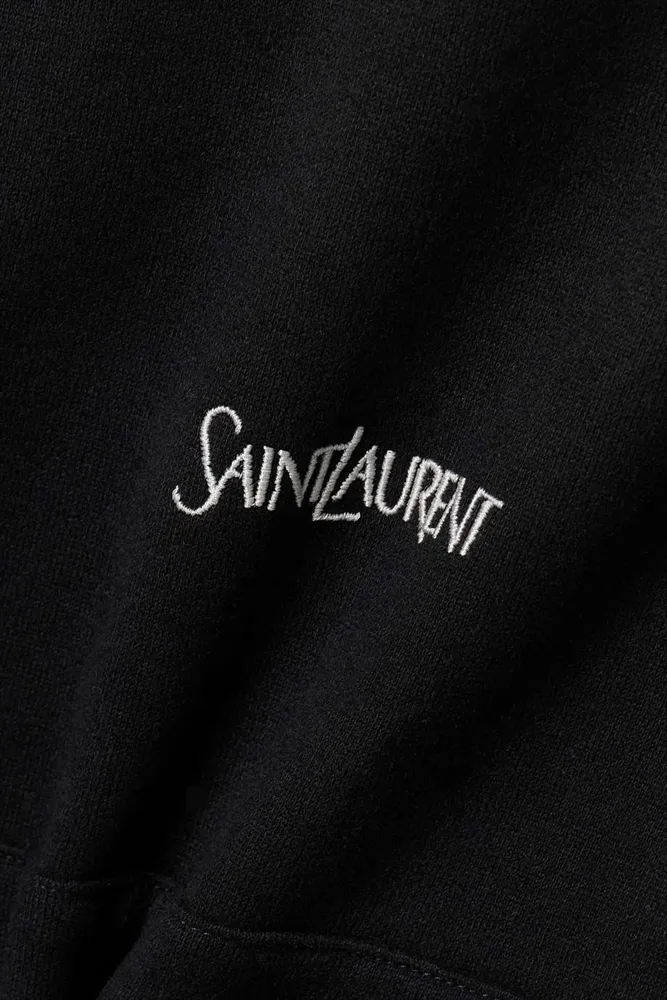 Saint Laurent  |Wool Blended Fabrics Street Style Long Sleeves Plain Cotton