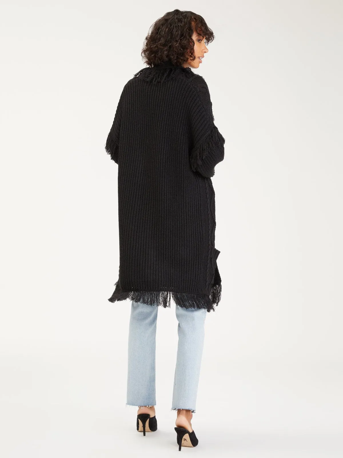 Sanctuary Make Sway Fringe Cardi