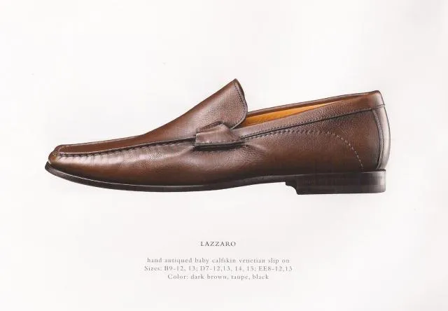 Santoni Lazzaro Venetian Slip On Shoes