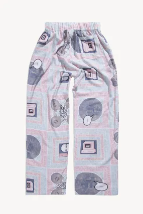 Scarf Print Pyjama Trouser