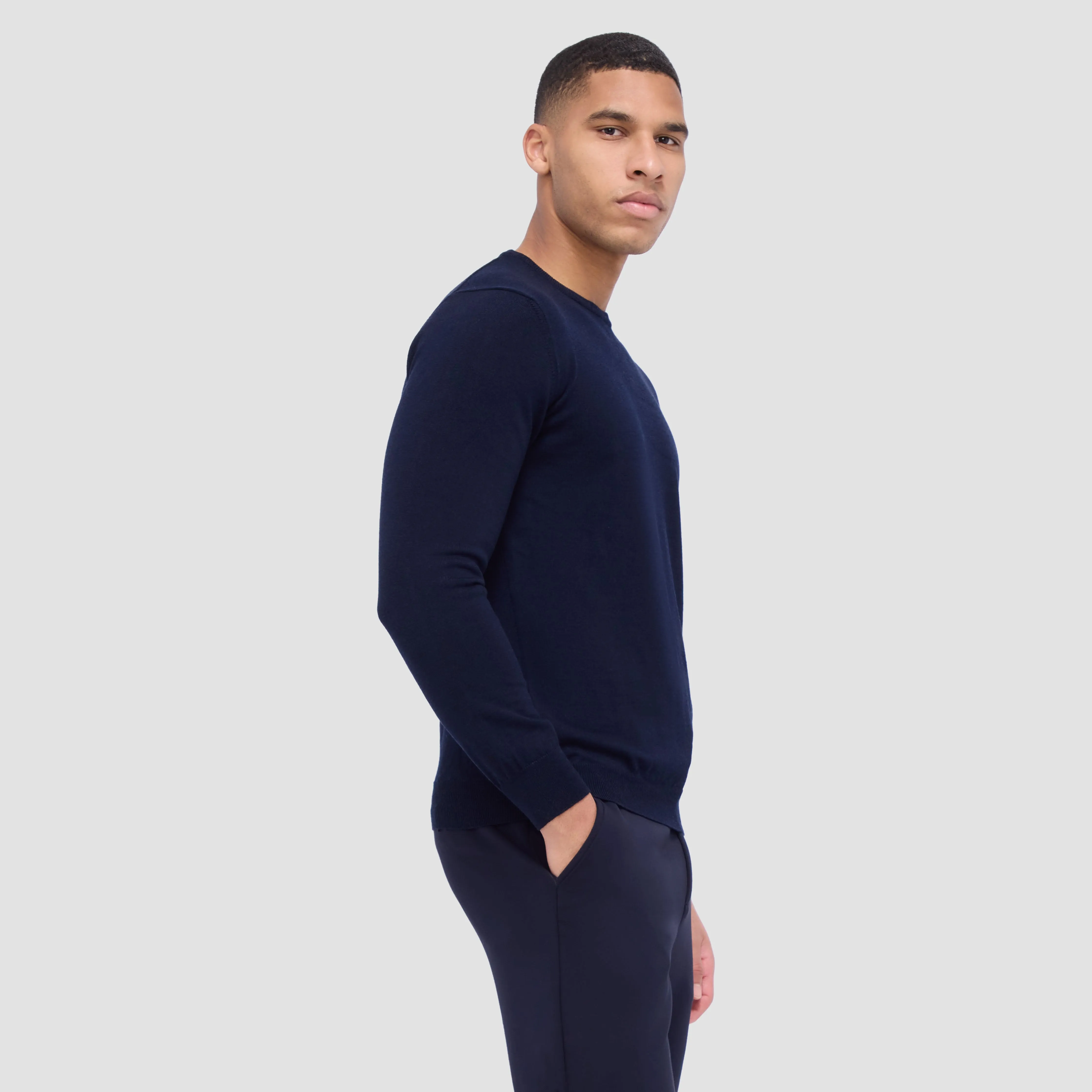 SCOTT Crew Neck Merino Sweater