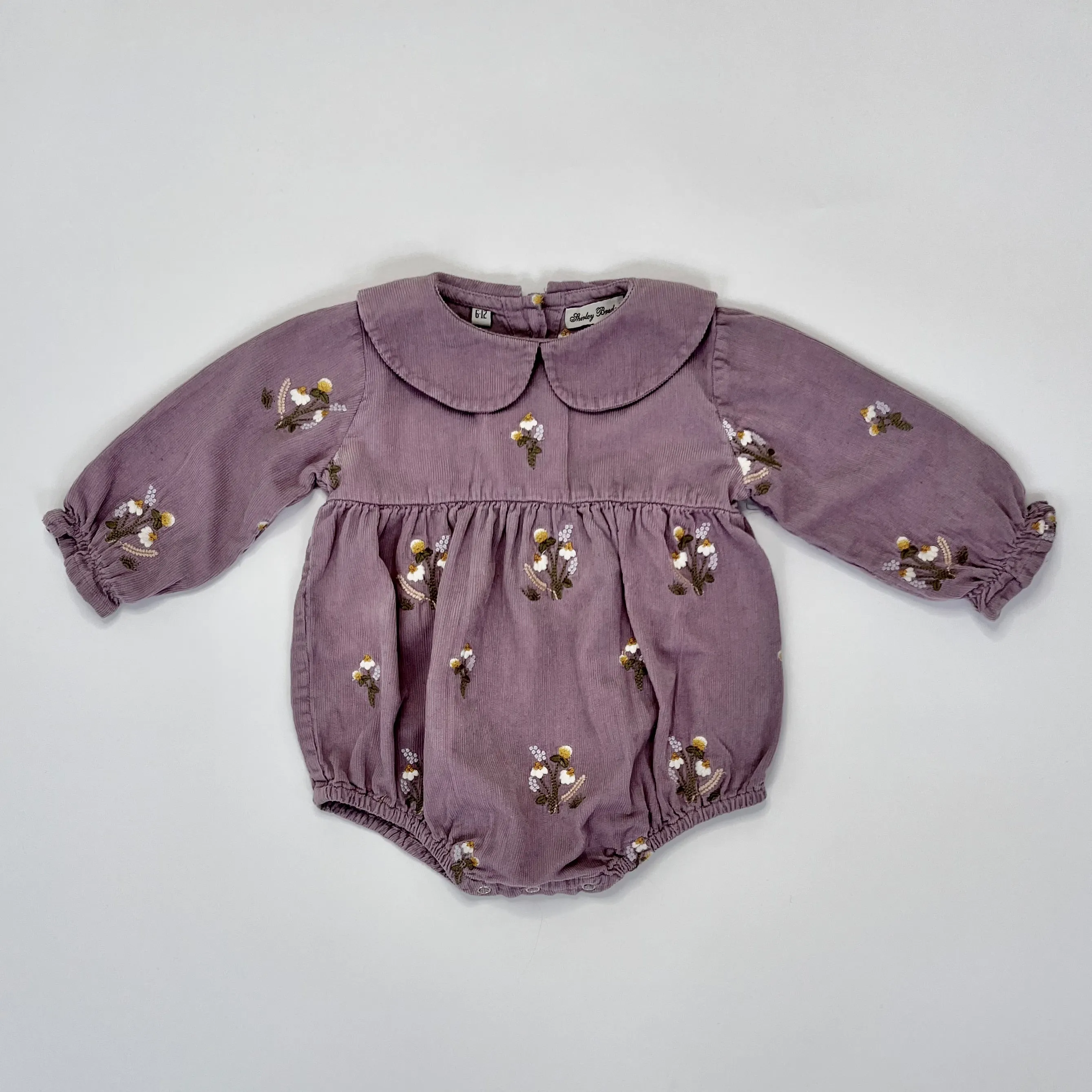 Shirley Bredal Lilac Romper: 6-12 Months