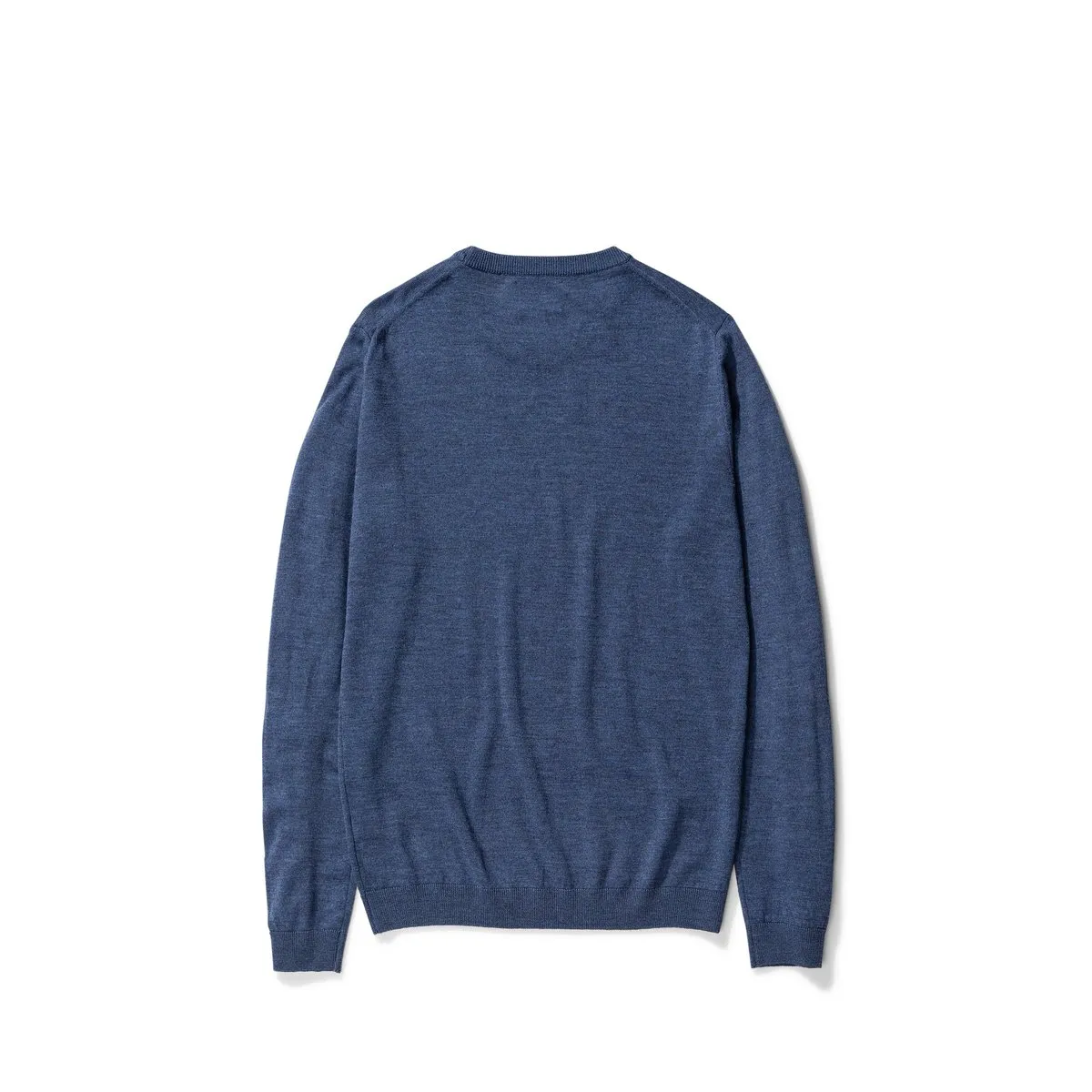 SIGFRED LIGHT MERINO SWEATER - SCORIA BLUE