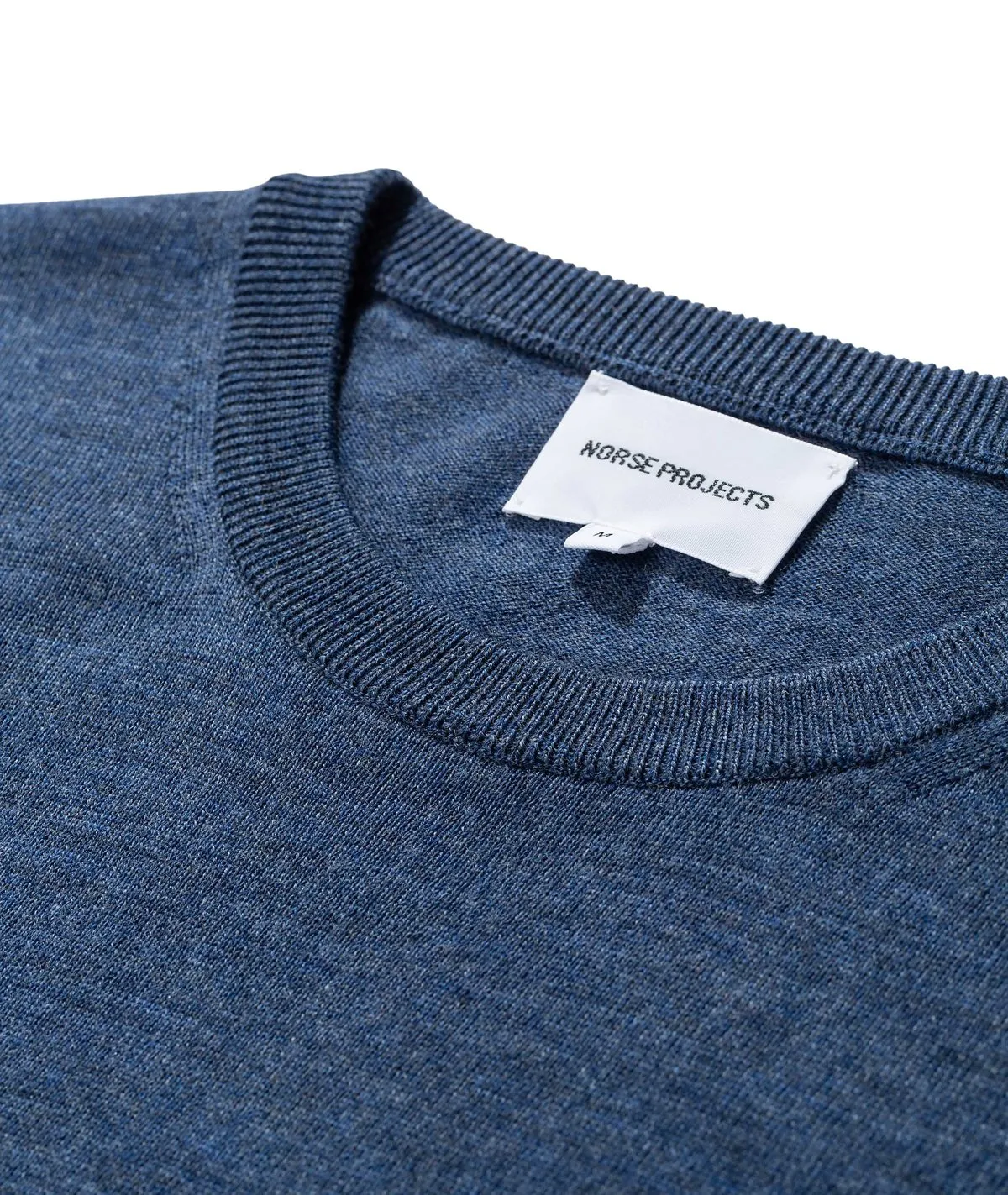 SIGFRED LIGHT MERINO SWEATER - SCORIA BLUE