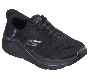 Skechers Women’s Max Cushioning 2.0 Vanish Slip In Shoes-Black