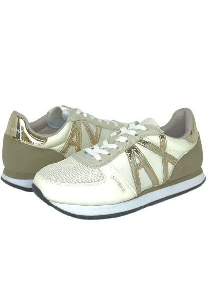 SNEAKERS DONNA BEIGE/MARRONE XDX031 XV137