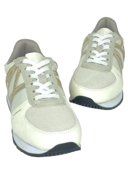 SNEAKERS DONNA BEIGE/MARRONE XDX031 XV137