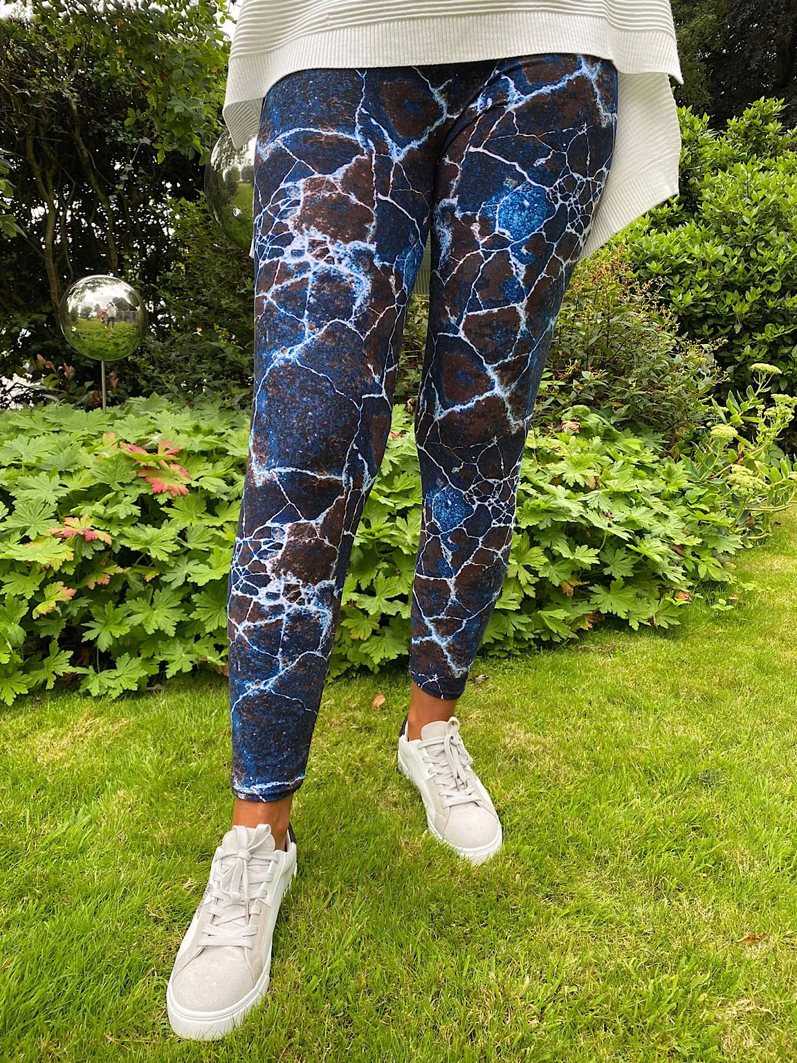 Soft Marble Print Leggings