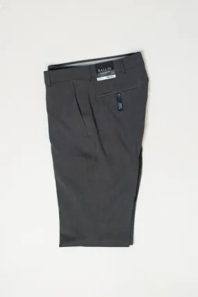 SOHO MID GREY WOOL TROUSER