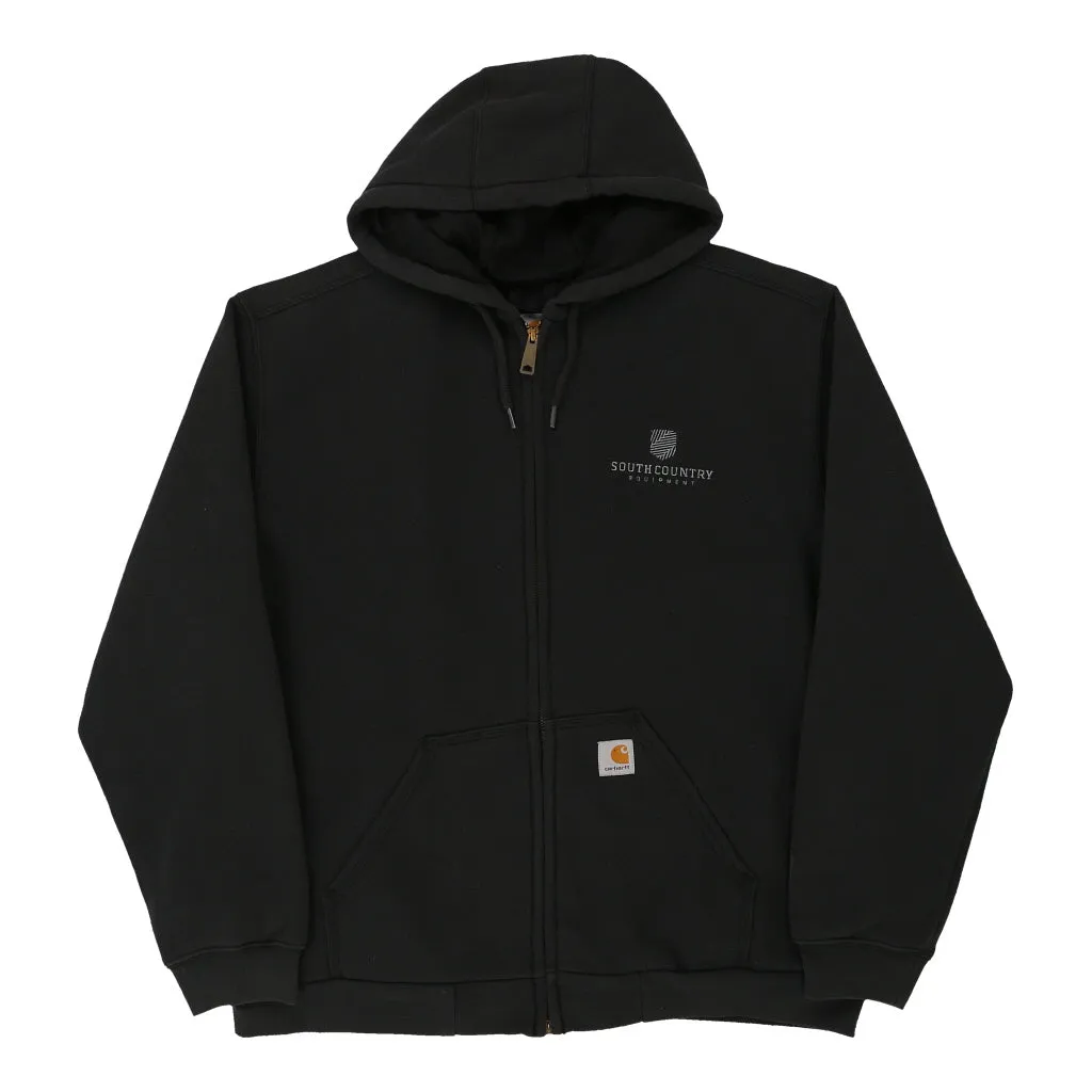 South Country Carhartt Hoodie - Large Black Cotton Blend