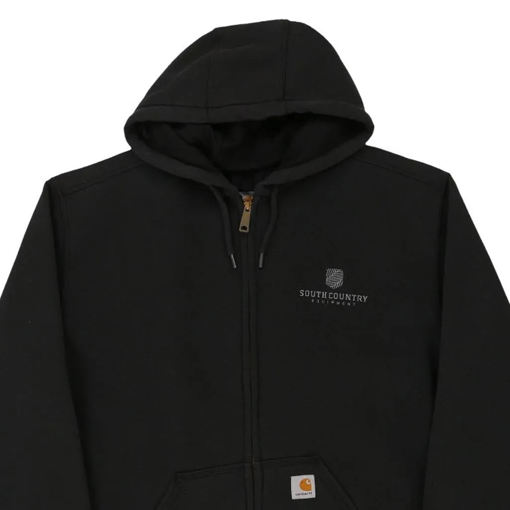 South Country Carhartt Hoodie - Large Black Cotton Blend