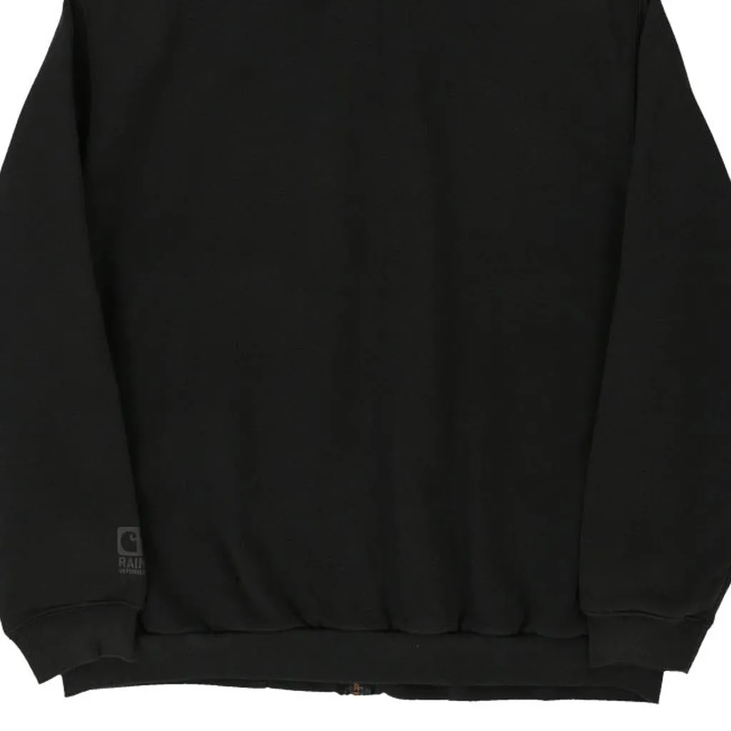 South Country Carhartt Hoodie - Large Black Cotton Blend