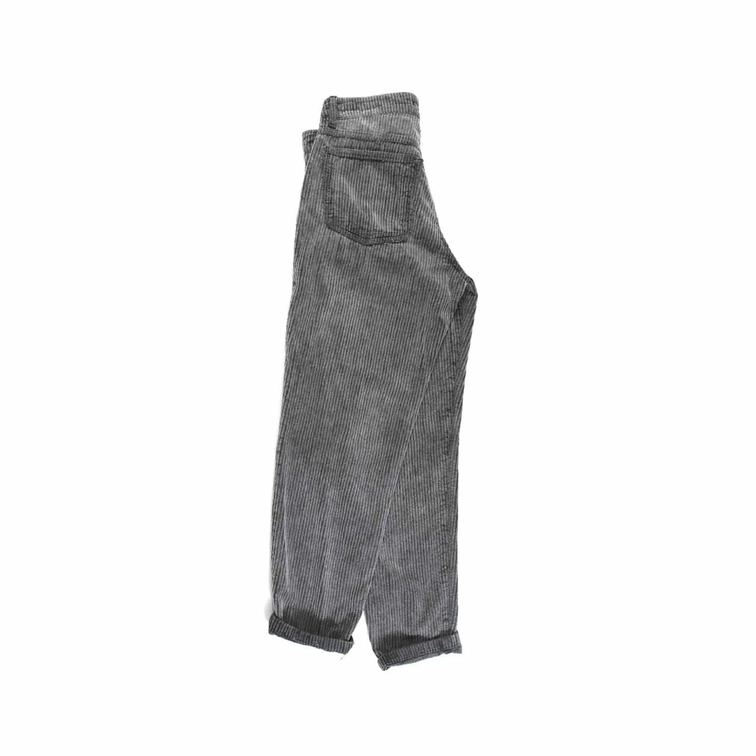 Souvenir Black Corduroy Pants For Women And Girls