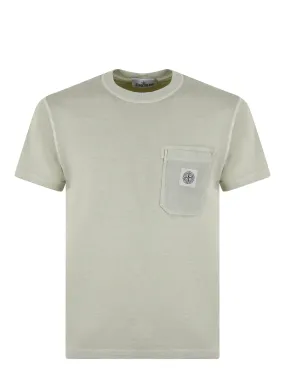 Stone Island Logo Patch Crewneck T-Shirt