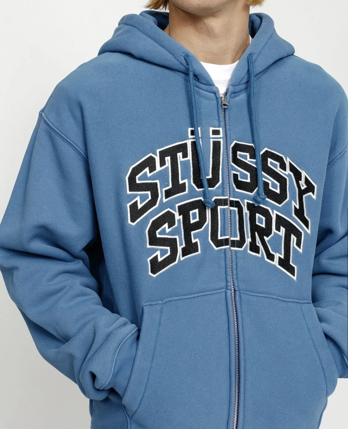 STUSSY  |Unisex Street Style Long Sleeves Cotton Oversized Logo