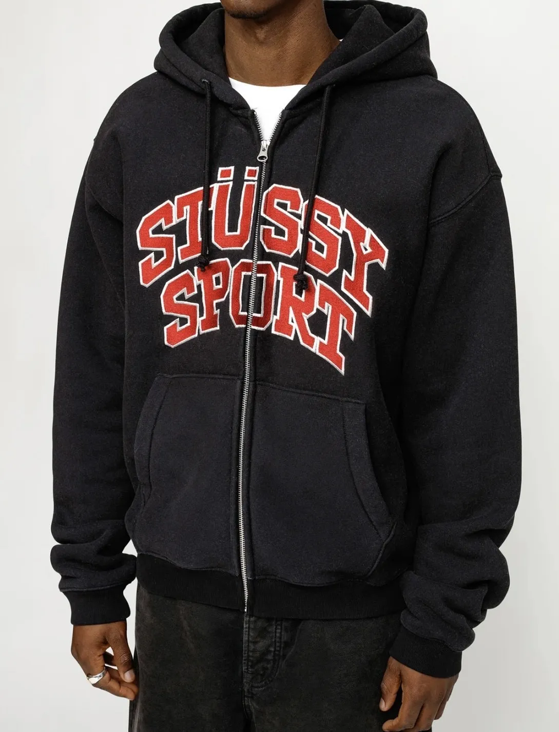 STUSSY  |Unisex Street Style Long Sleeves Cotton Oversized Logo